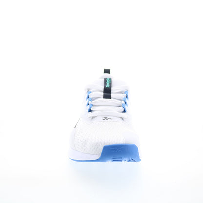 Reebok Nanoflex TR 2 Mens White Mesh Lace Up Athletic Cross Training Shoes