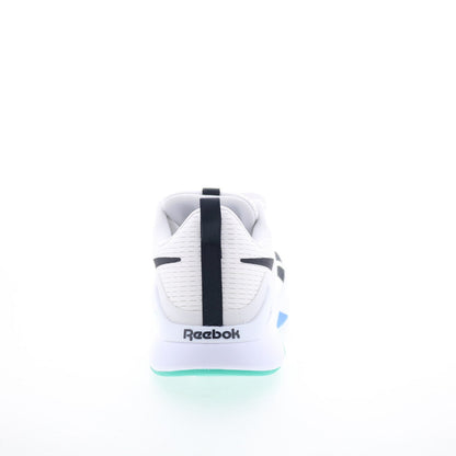 Reebok Nanoflex TR 2 Mens White Mesh Lace Up Athletic Cross Training Shoes