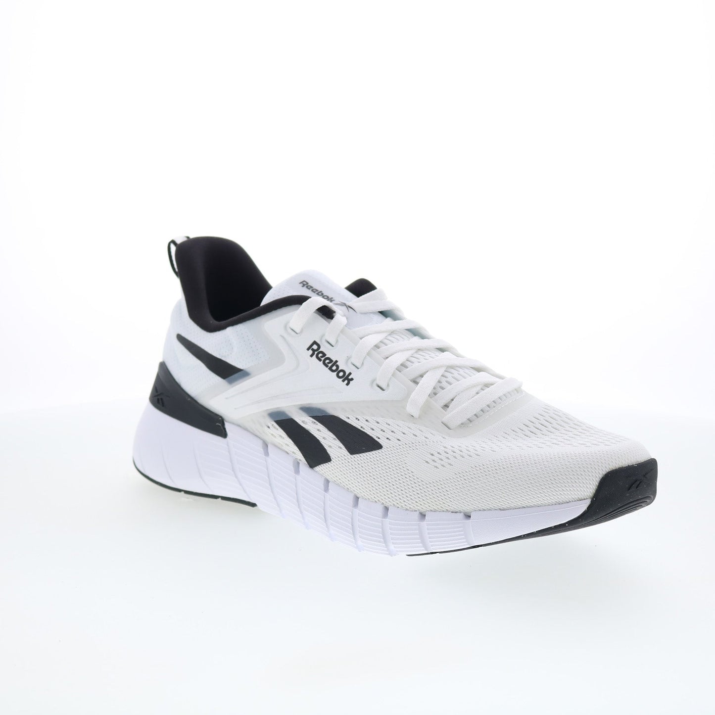 Reebok Nano Gym Mens White Mesh Lace Up Cross Training Athletic Shoes