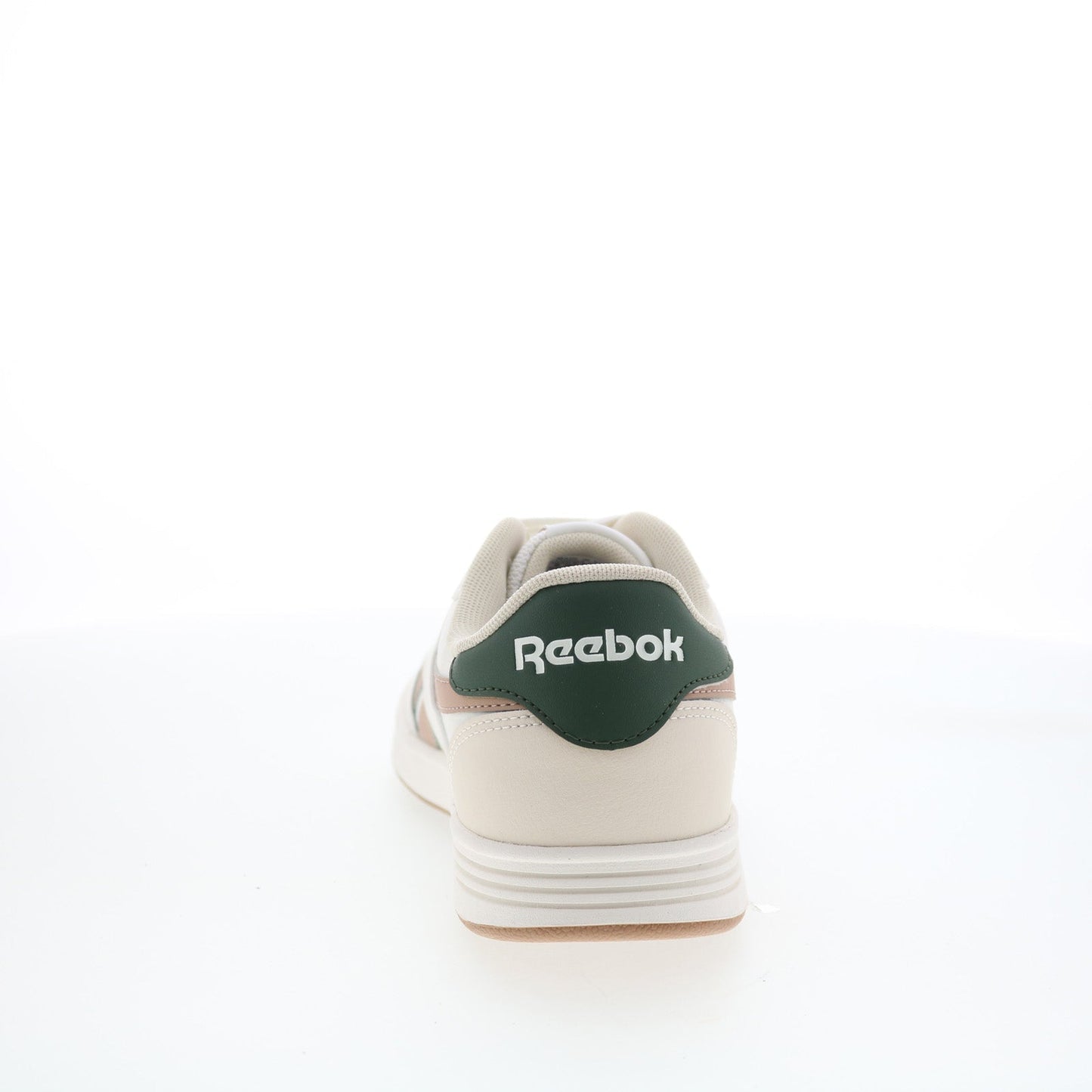 Reebok Court Advance Womens Beige Leather Lace Up Lifestyle Sneakers Shoes