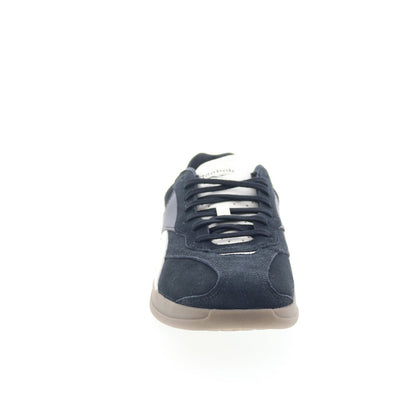 Reebok Hammer Street Mens Black Suede Lace Up Lifestyle Sneakers Shoes