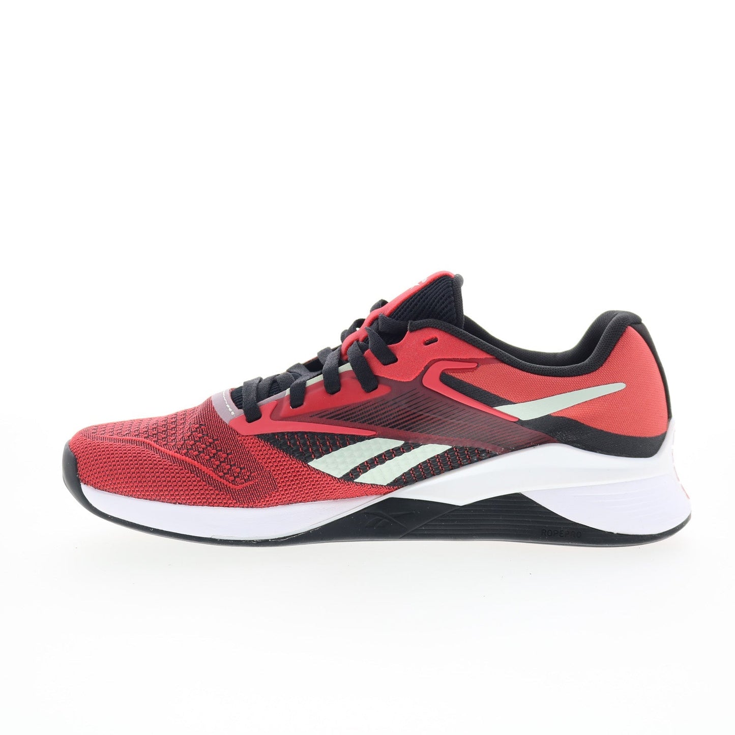 Reebok Nano X4 Mens Red Mesh Lace Up Cross Training Athletic Shoes