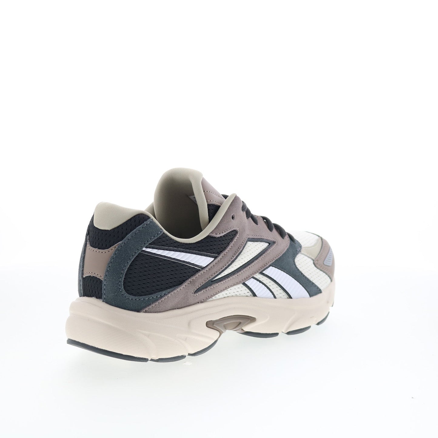 Reebok Road Prime Mens Beige Mesh Lace Up Lifestyle Sneakers Shoes