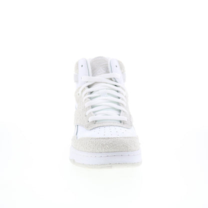 Reebok BB 4000 II Mid Mens White Suede Lace Up Lifestyle Sneakers Shoes