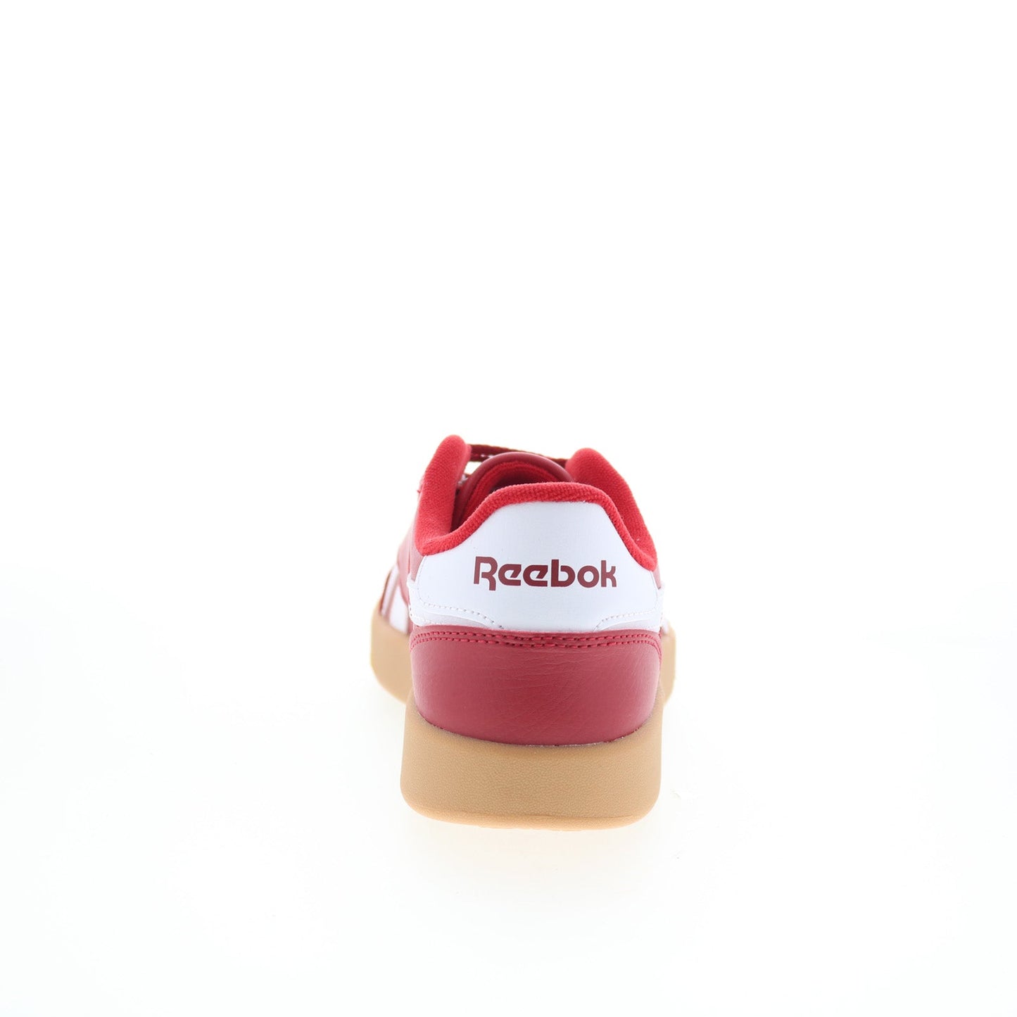 Reebok Smash Edge S Mens Red Leather Lace Up Lifestyle Sneakers Shoes