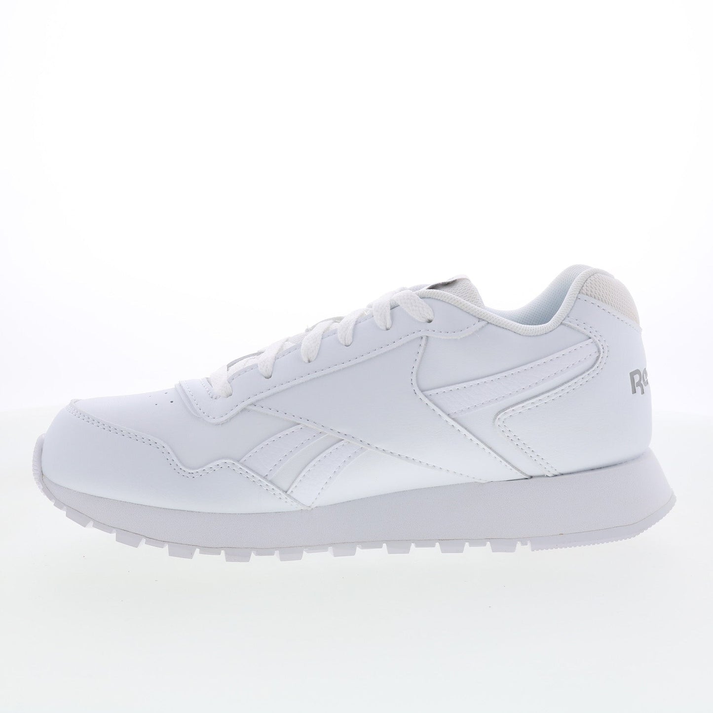Reebok Glide Wide 4E Mens White Extra Wide 4E Lifestyle Sneakers Shoes