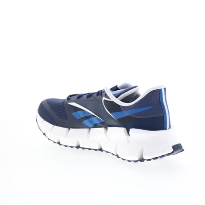 Reebok Floatzig 1 Mens Blue Mesh Lace Up Athletic Running Shoes
