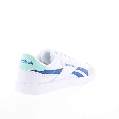 Reebok Smash Edge S Mens White Synthetic Lace Up Lifestyle Sneakers Shoes