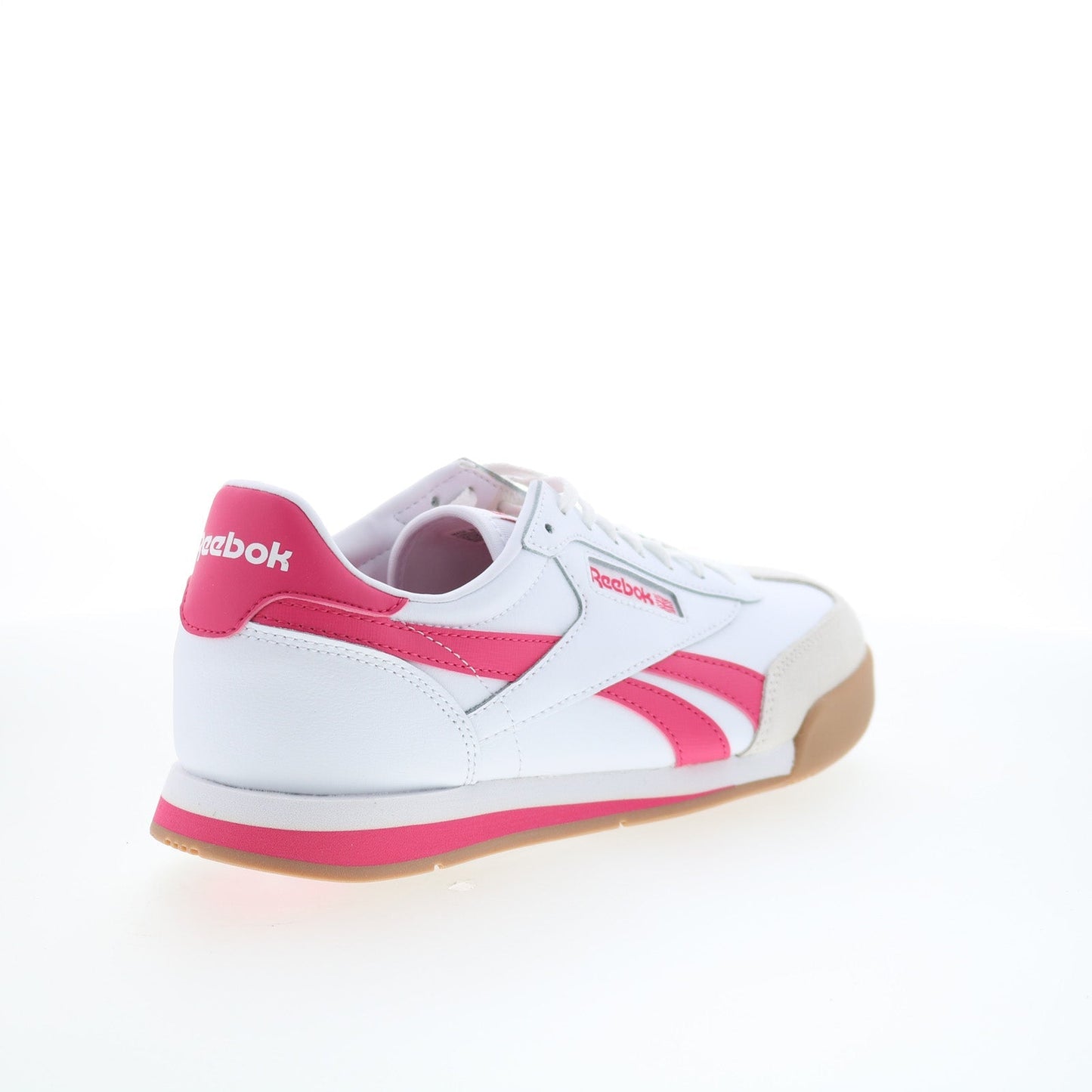 Reebok Campio XT Mens White Leather Lace Up Lifestyle Sneakers Shoes