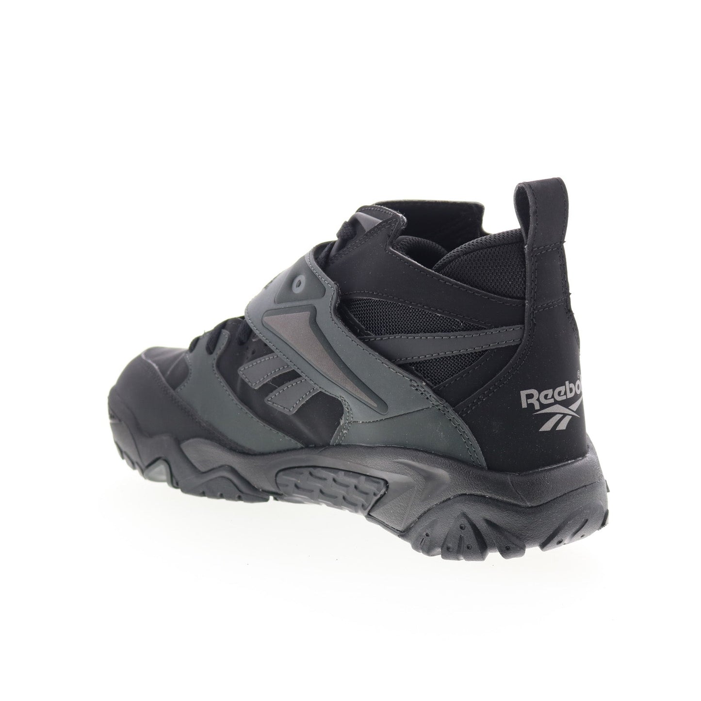 Reebok Preseason 94 Mens Black Synthetic Lace Up Lifestyle Sneakers Shoes
