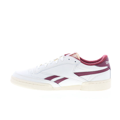 Reebok Club C Revenge Vintage Mens White Leather Lifestyle Sneakers Shoes