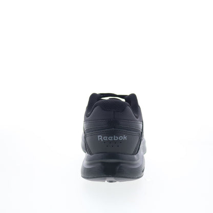 Reebok Walk Ultra Dmx 7 Max Womens Black Leather Lifestyle Sneakers Shoes