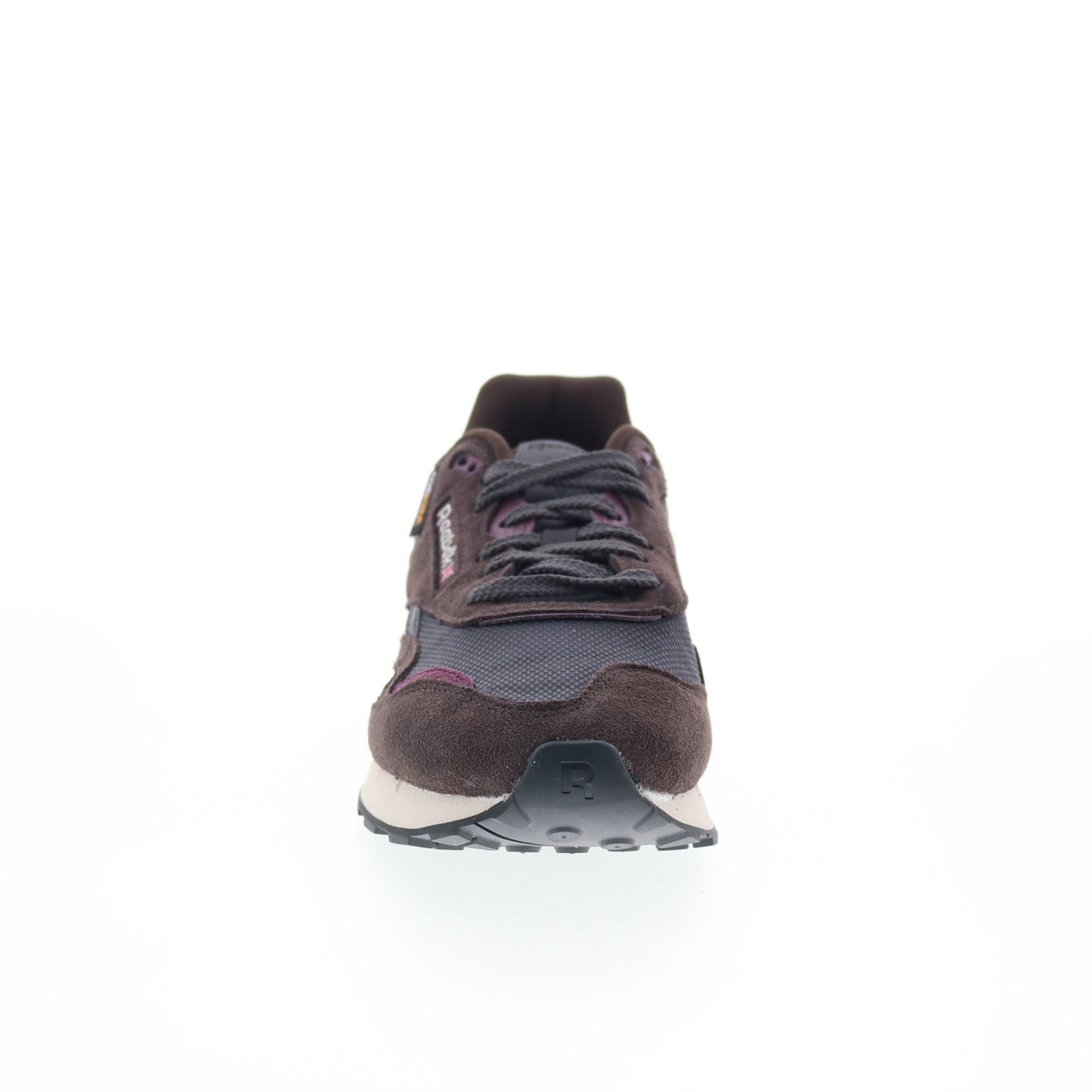 Reebok Classic Nylon 89 Mens Black Suede Lace Up Lifestyle Sneakers Shoes