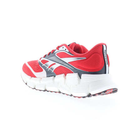 Reebok Floatzig 2 Mens Red Mesh Lace Up Athletic Running Shoes