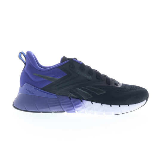 Reebok Nano Gym Mens Black Mesh Lace Up Athletic Cross Training Shoes