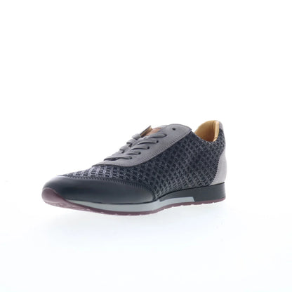 Mezlan 10025 Mens Black Leather Lace Up Lifestyle Sneakers Shoes
