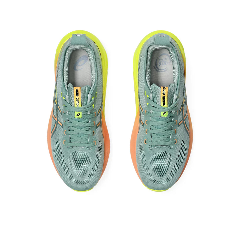 Gel-Kayano 31 Paris Men's :Light Celadon I Safety Yellow
