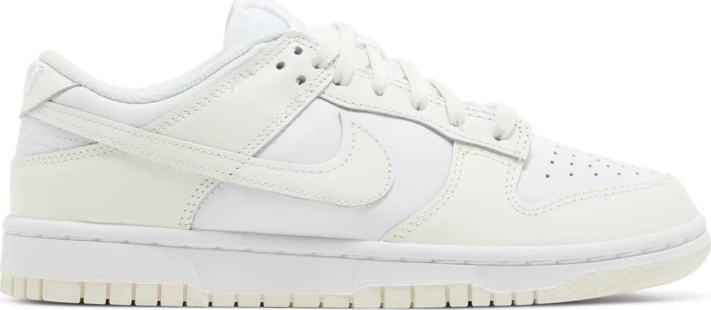 Nike Womens Dunk Low Sneakers - 'White Sail'