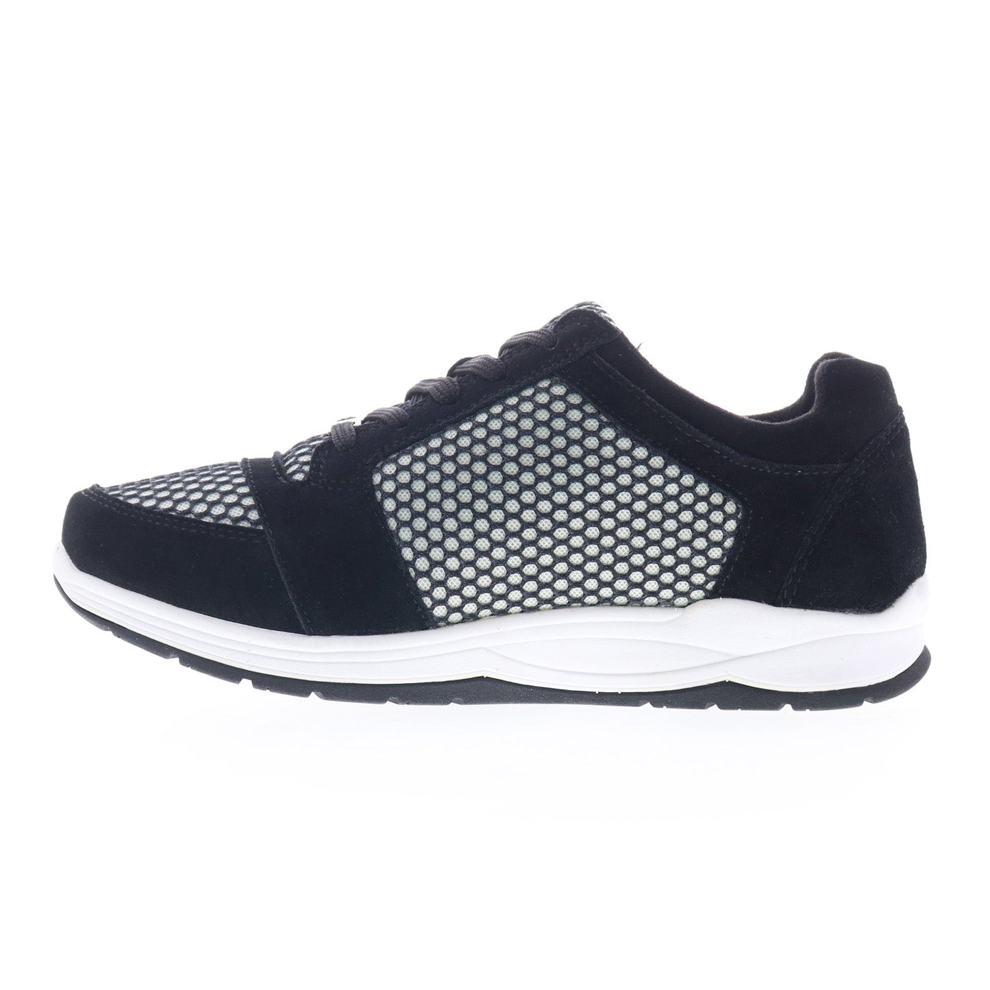 Drew Gemini 10296-19 Womens Black Narrow Suede Lifestyle Sneakers Shoes