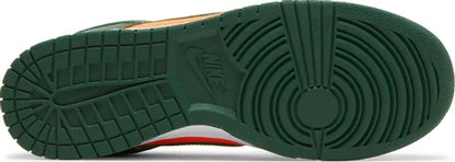 Nike Mens Dunk Low Sneakers - 'Miami Hurricanes'