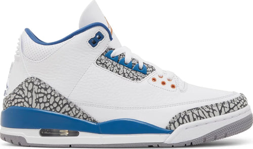 Nike Mens Air Jordan 3 Retro Sneakers - 'Washington Wizards'