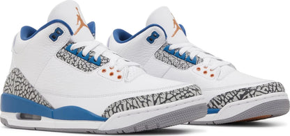 Nike Mens Air Jordan 3 Retro Sneakers - 'Washington Wizards'