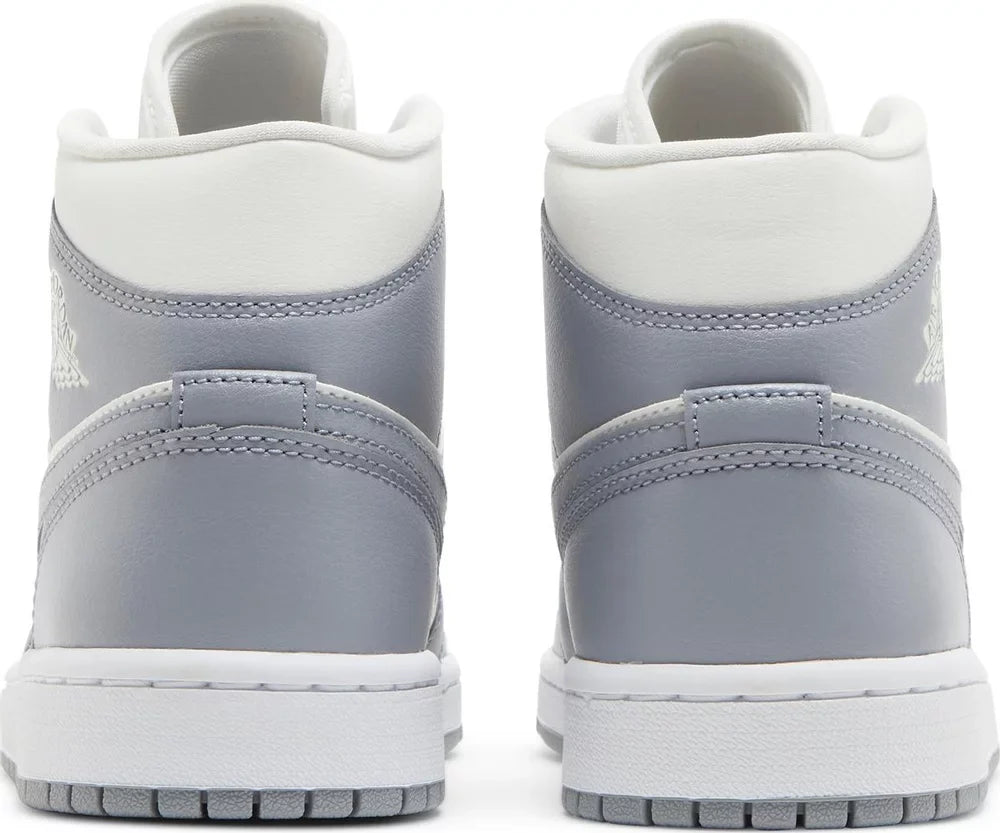 Nike Womens Air Jordan 1 Mid Sneakers - 'Stealth'