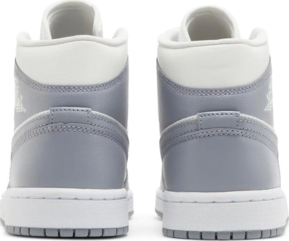 Nike Womens Air Jordan 1 Mid Sneakers - 'Stealth'