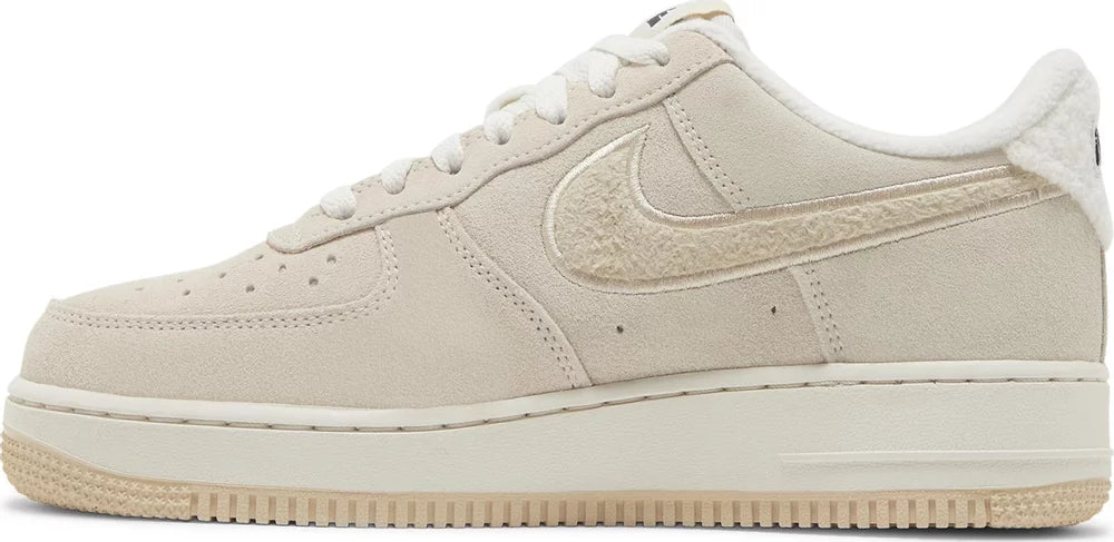 Nike Womens Air Force 1 Low '07 SE Sneakers - 'Sanddrift Sherpa'