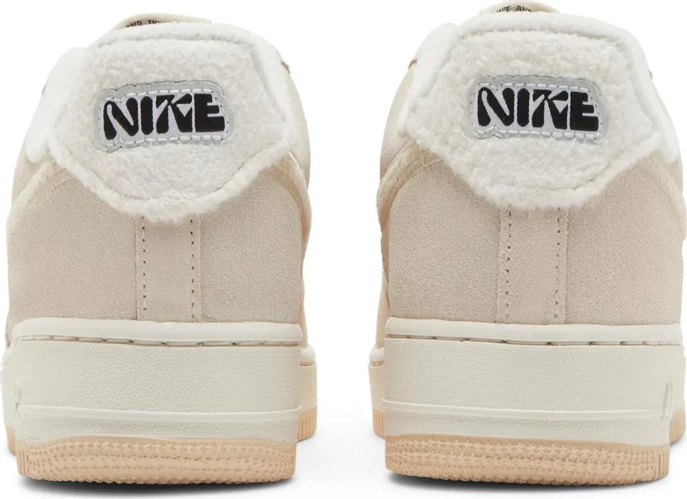 Nike Womens Air Force 1 Low '07 SE Sneakers - 'Sanddrift Sherpa'