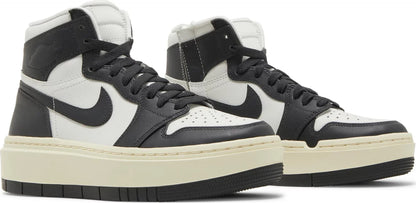 Nike Womens Air Jordan 1 Elevate High Sneakers - 'White Black'