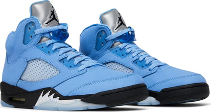 Nike Mens Air Jordan 5 Retro Sneakers - 'UNC'