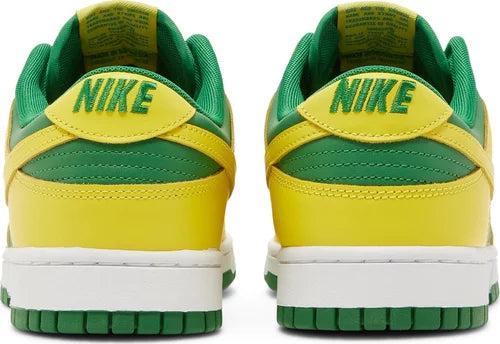 Nike Mens Dunk Low Sneakers - 'Reverse Brazil'