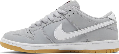 Nike Mens Dunk Low Pro ISO SB Sneakers - 'Wolf Grey Gum'