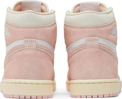 Nike Womens Air Jordan 1 Retro High OG Sneakers - 'Washed Pink'