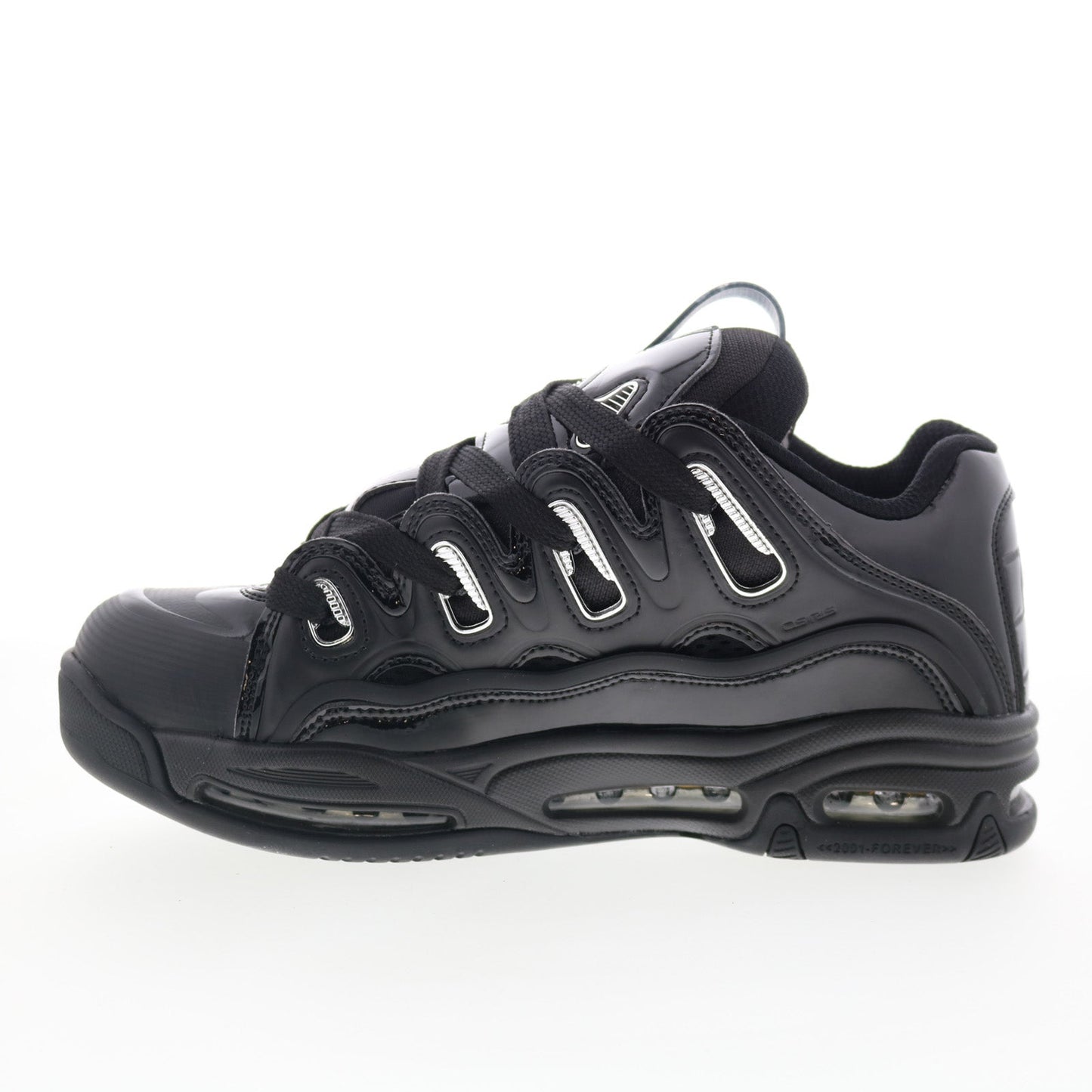 Osiris D3 2001 1141 2970 Mens Black Skate Inspired Sneakers Shoes