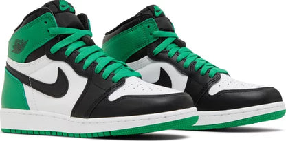 Nike Grade School Womens Air Jordan 1 Retro High OG Sneakers - 'Lucky Green'