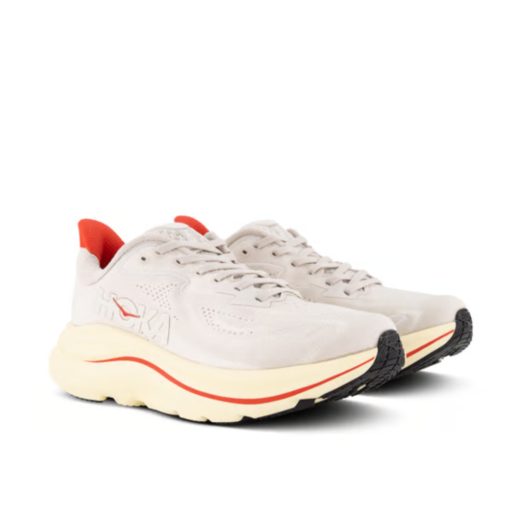Clifton 10 (Wide) Women's :Stucco | Cerise