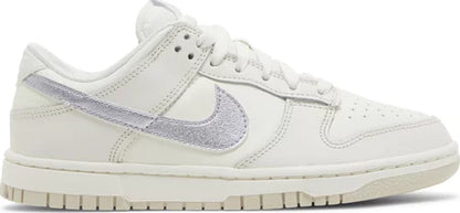 Nike Womens Dunk Low Sneakers - 'Sail Oxygen Purple'