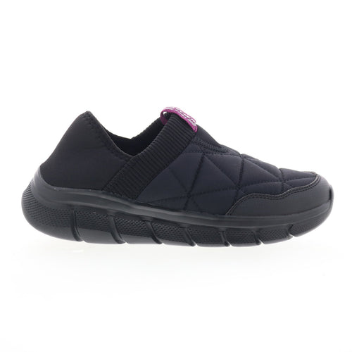 Skechers Bobs B Flex Mighty Puff 117111 Womens Black Lifestyle Sneakers Shoes
