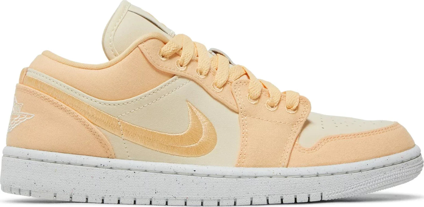 Nike Womens Air Jordan 1 Low SE Sneakers - 'Celestial Gold'