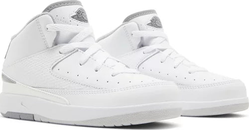 Nike Toddlers Air Jordan 2 Retro Sneakers - 'Cement Grey'