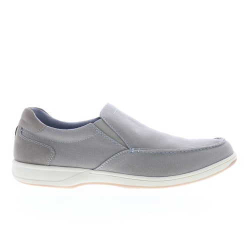 Florsheim Lakeside Slip On Mens Gray Extra Extra Wide 5E Loafers Shoes