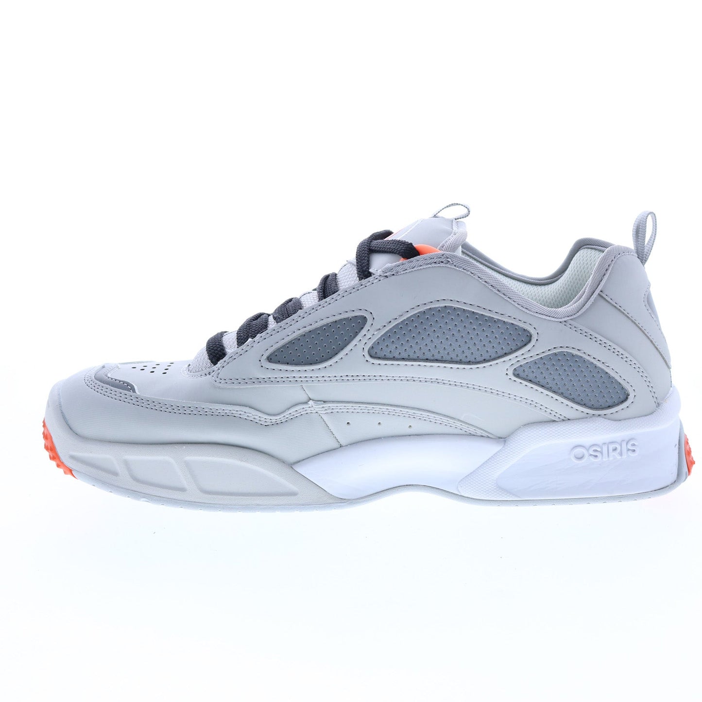 Osiris Graff 1370 2842 Mens Gray Synthetic Skate Inspired Sneakers Shoes