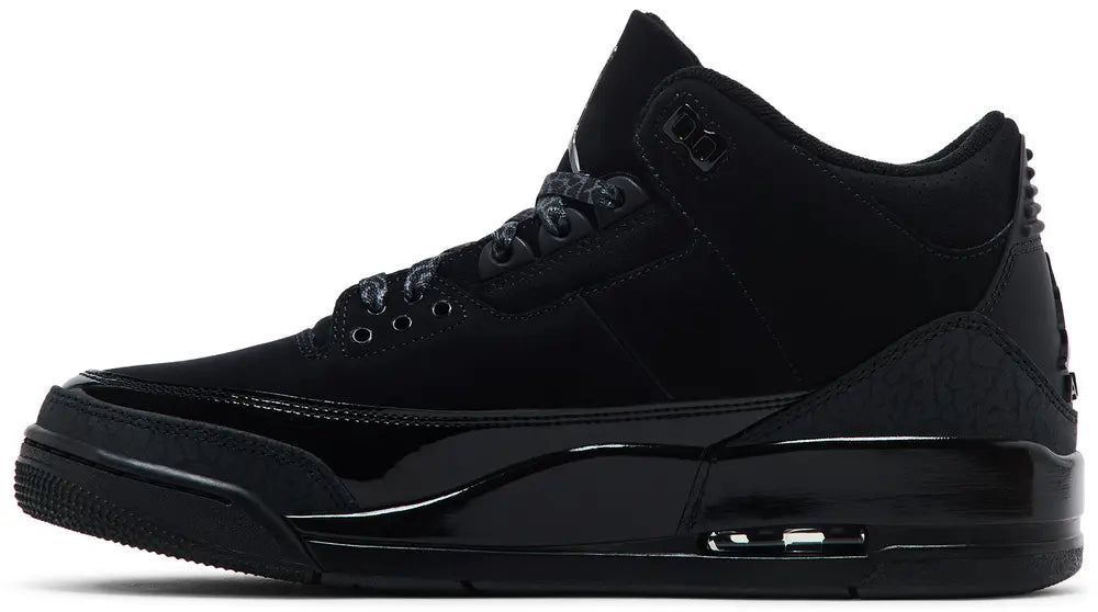 Nike Mens Air Jordan 3 Retro 'Black Cat' 2025