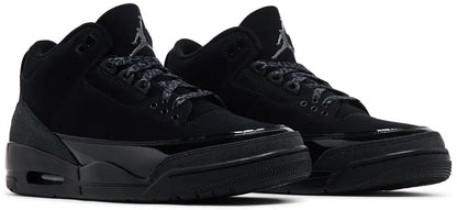 Nike Mens Air Jordan 3 Retro 'Black Cat' 2025