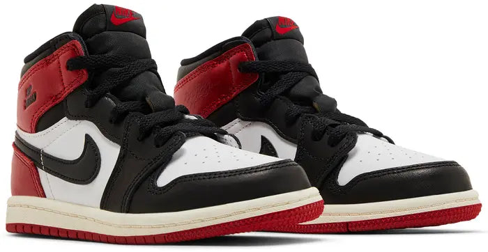Nike Toddlers Air Jordan 1 Retro High OG TD - 'Black Toe Reimagined'