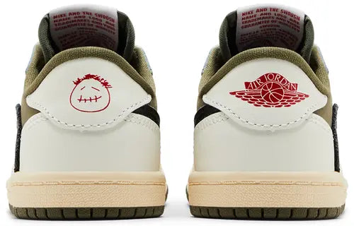 Travis Scott x Air Jordan 1 Retro Low OG SP TD 'Reverse Olive / Medium Olive'