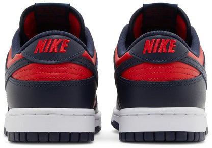 Nike Mens Dunk Low Sneakers - 'Red Obsidian Blue Co.Jp'