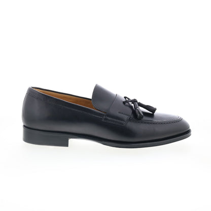 Zelli Italia Como Calfskin Mens Black Loafers & Slip Ons Casual Shoes